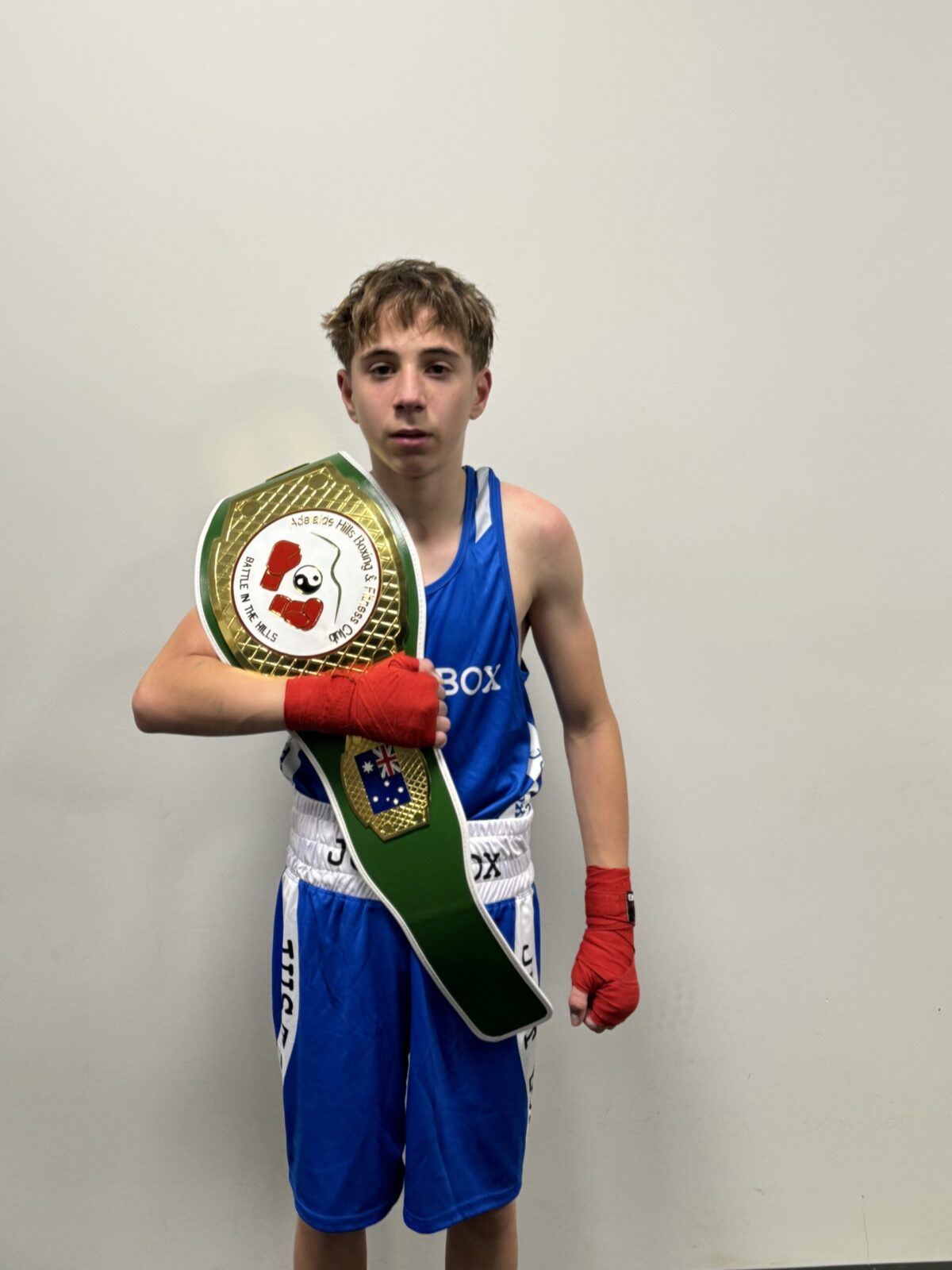 Kids boxing classes in Adelaide with children training safely at Just Box Boxing Gym