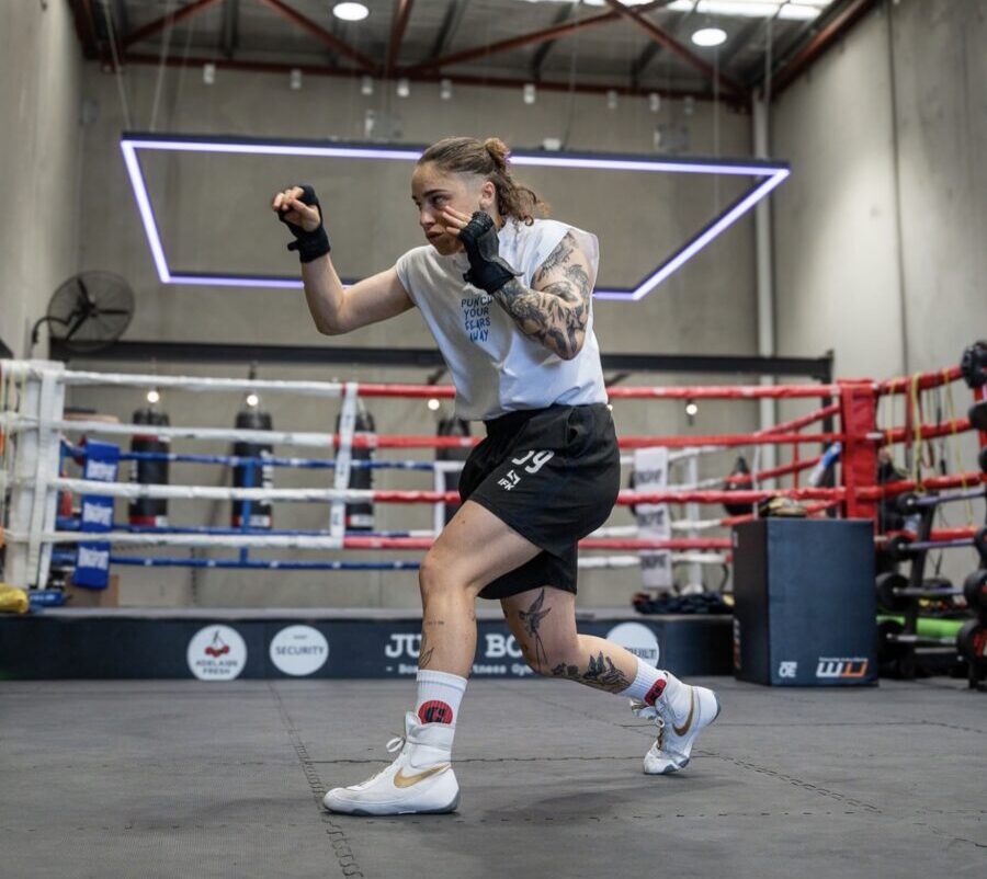 Boxing training at Just Box